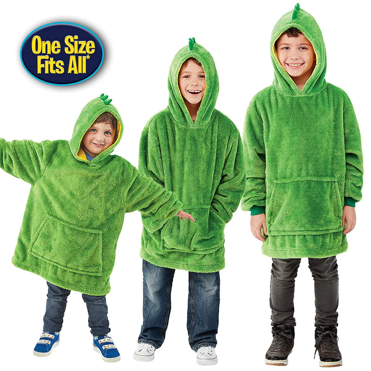 Knuffel Hoodie™ Groen - Superzachte 2-in-1 knuffel & hoodie